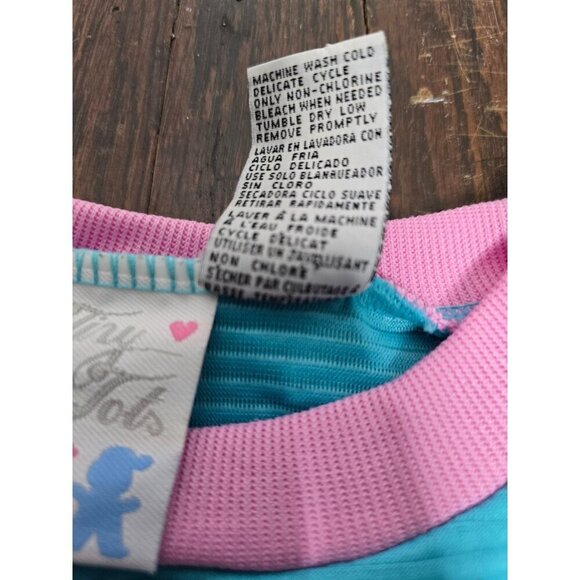 Vintage 80s 90s Pretty Kitty Ruffled Girls Outfit 6- 9 months - Picture 11 of 14